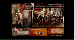 Desktop Screenshot of bilbaoacordeon.org